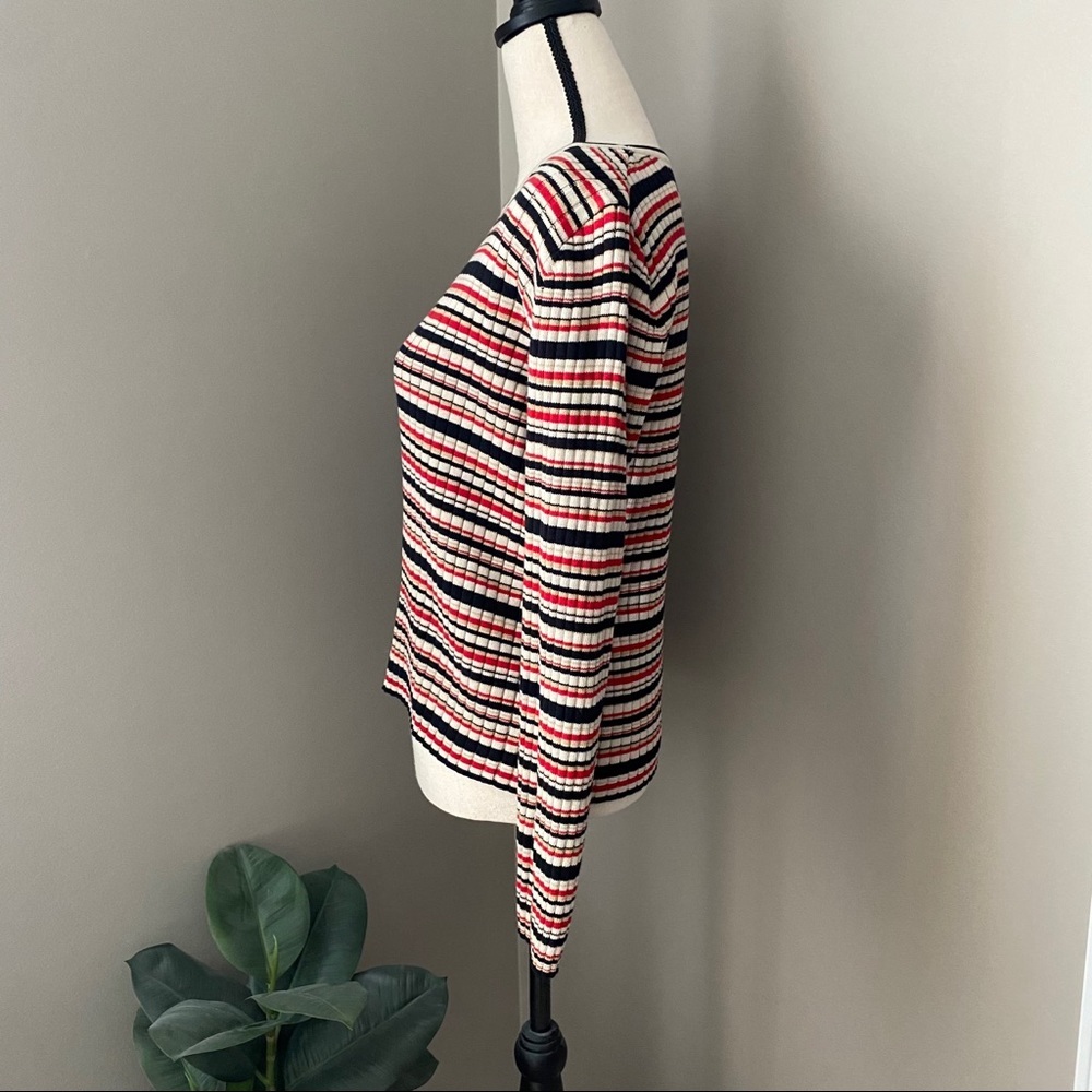 Pendleton Striped Long Sleeve Pullover Top Sz Sma… - image 11